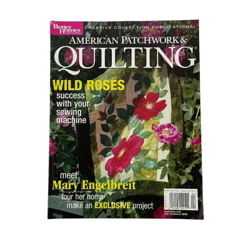 Better Homes & Gardens American Patchwork & Quilting‎ Magazines Full Year 2003
